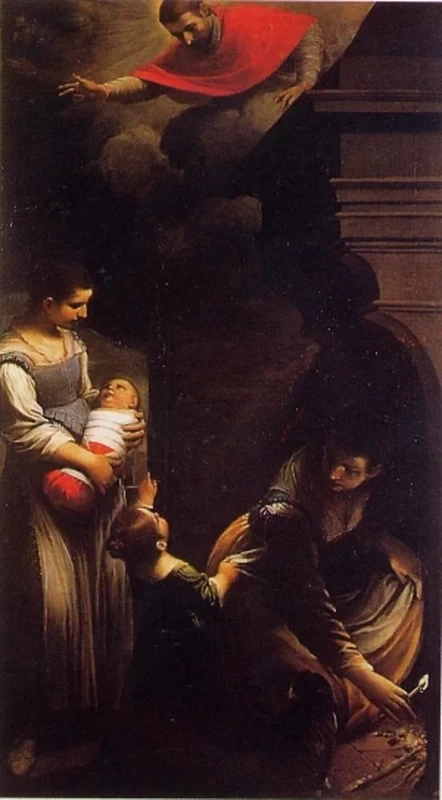Miracolo di san Carlo, Chiesa di San Sebastiano a Renazzo